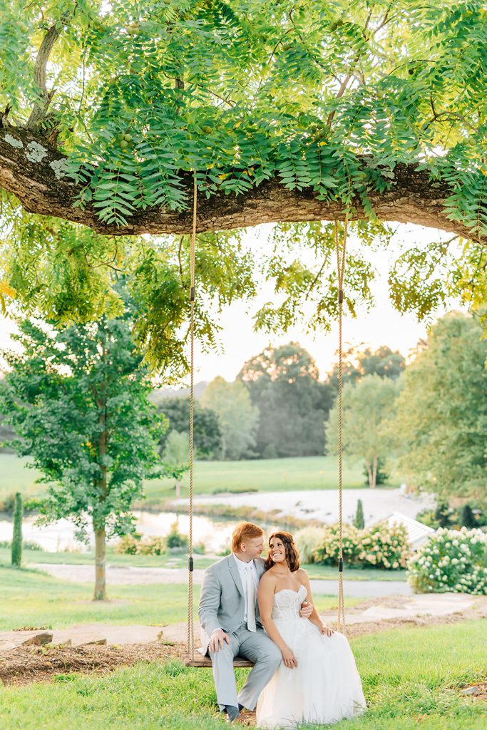 erin & bradley wedding day