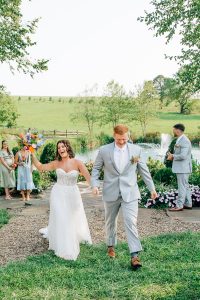 erin & bradley wedding day