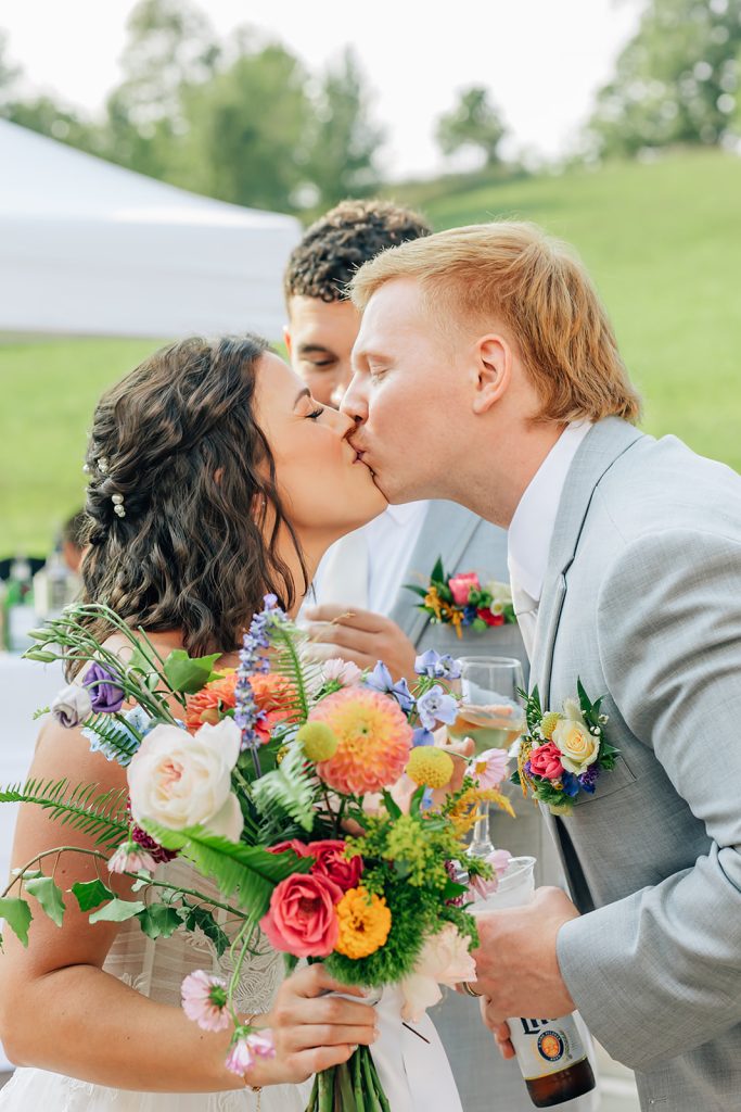 erin & bradley wedding day