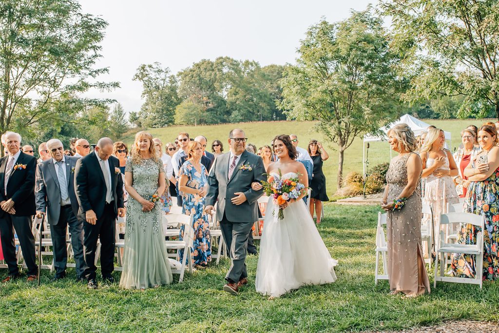 erin & bradley wedding day