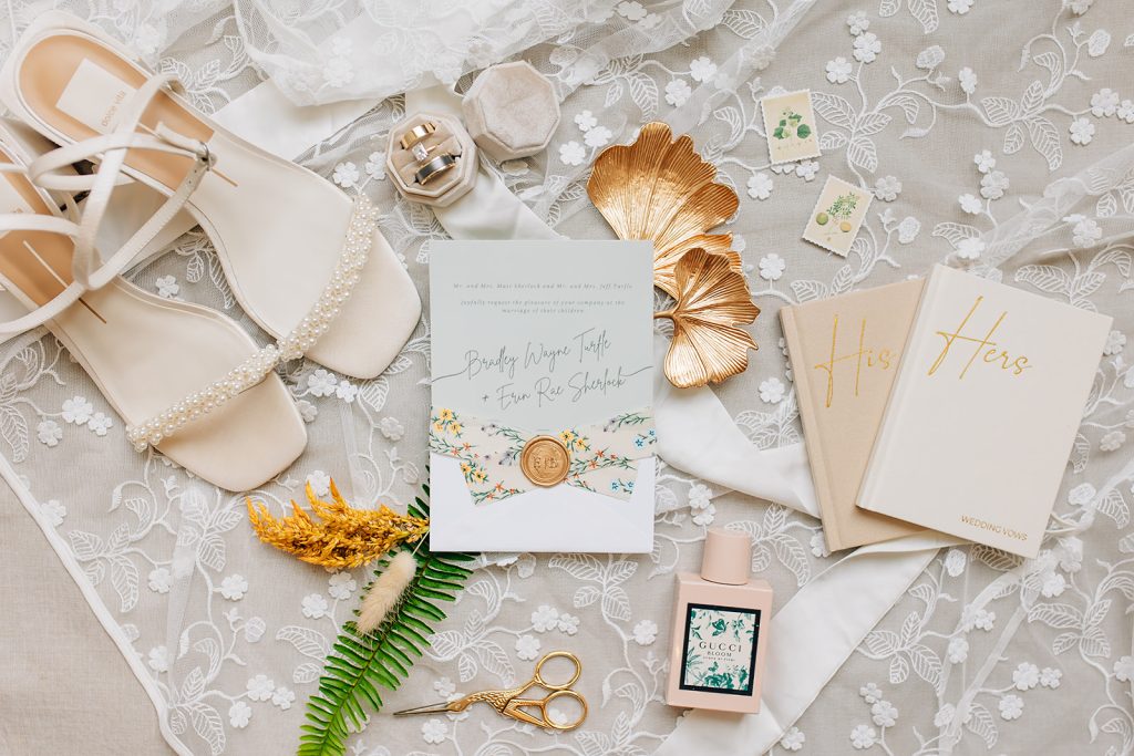 erin & bradley wedding day