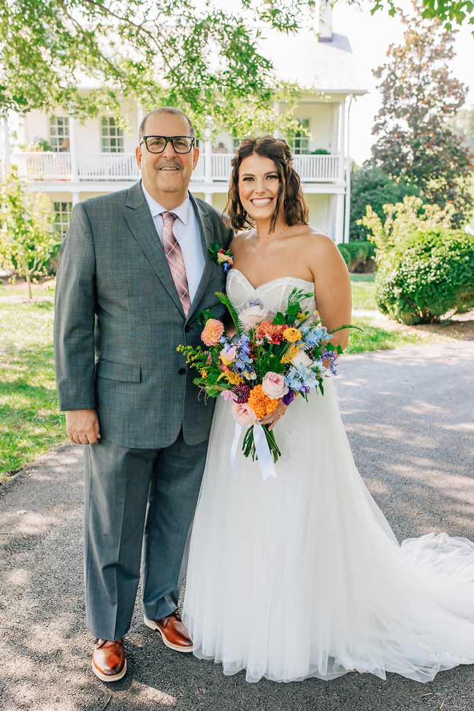 erin & bradley wedding day