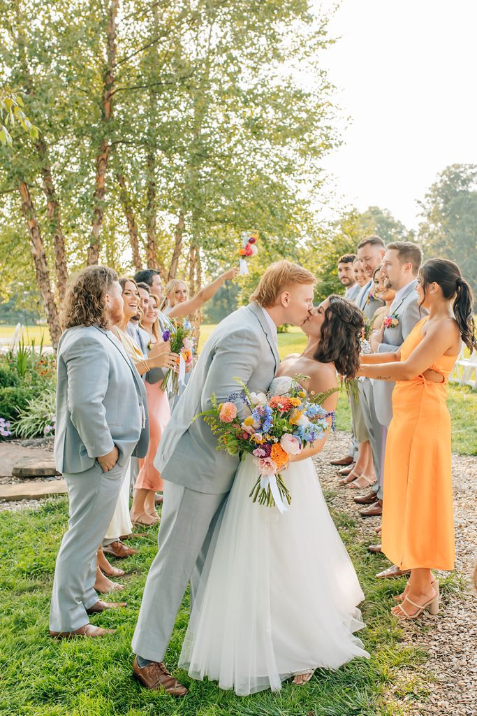 erin & bradley wedding day