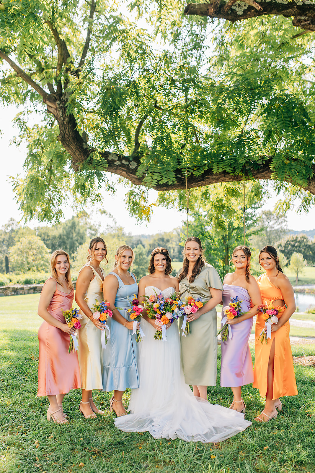 erin & bradley wedding day