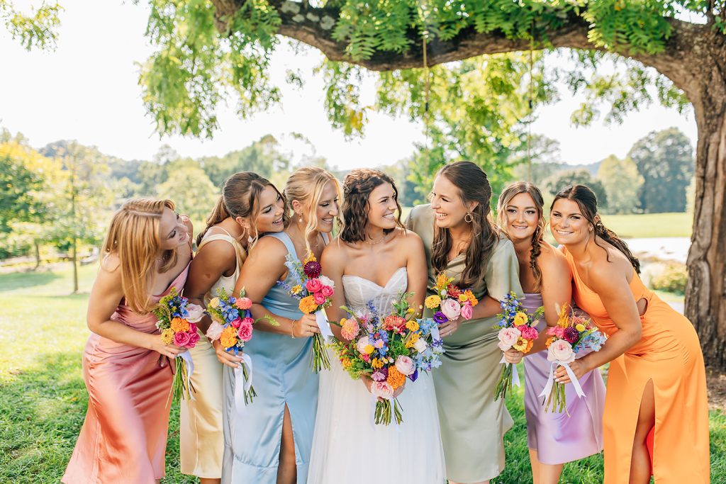 erin & bradley wedding day