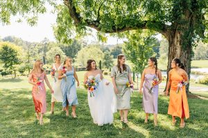 erin & bradley wedding day