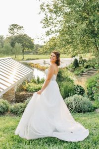 erin & bradley wedding day