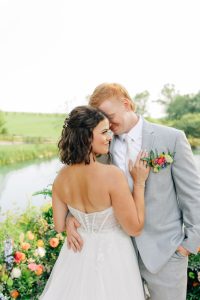 erin &amp; bradley wedding day