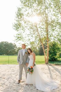 erin & bradley wedding day